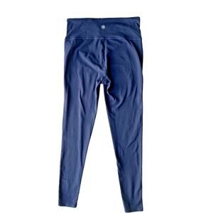 Athleta Leggings Womens Size Medium Navy Blue Skinny Stretchy Workout Gym Pants